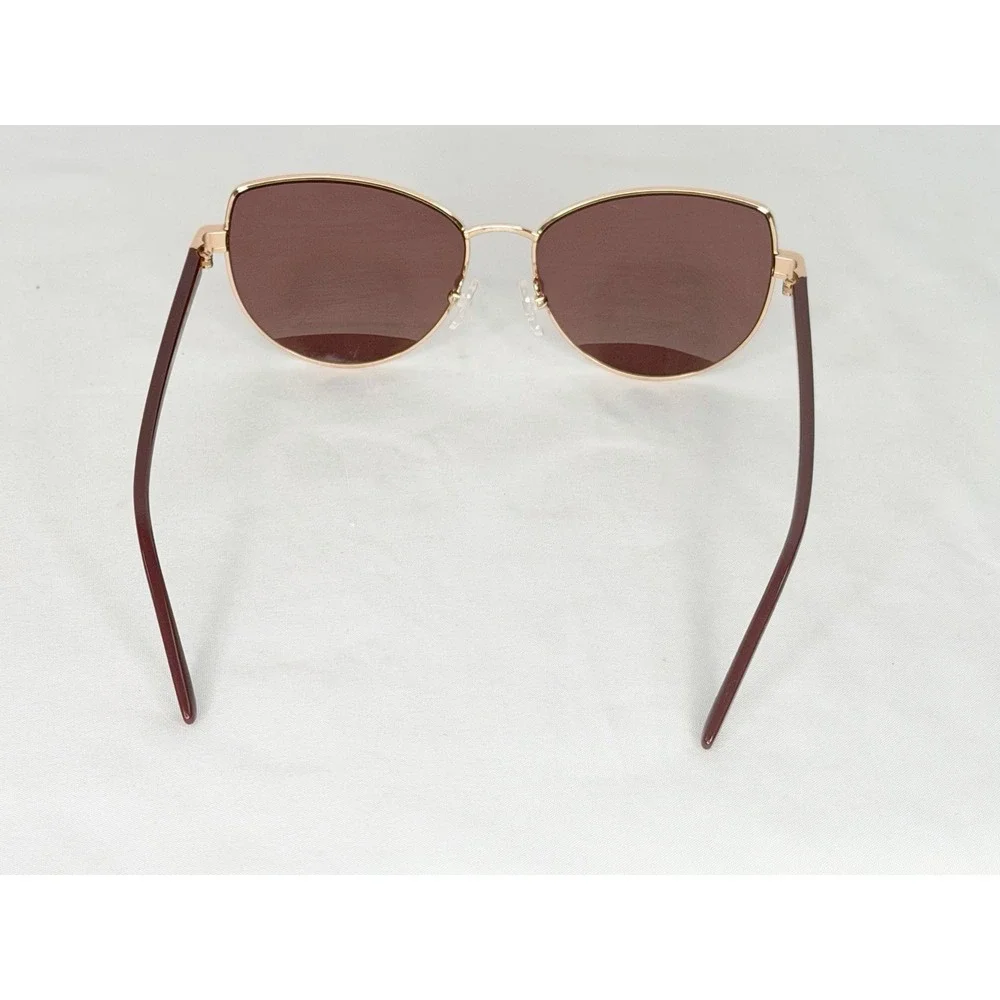 Michael Kors Lanikai Rose Gold Geometric MK1162 Sunglasses 58-16-140 W/ Case